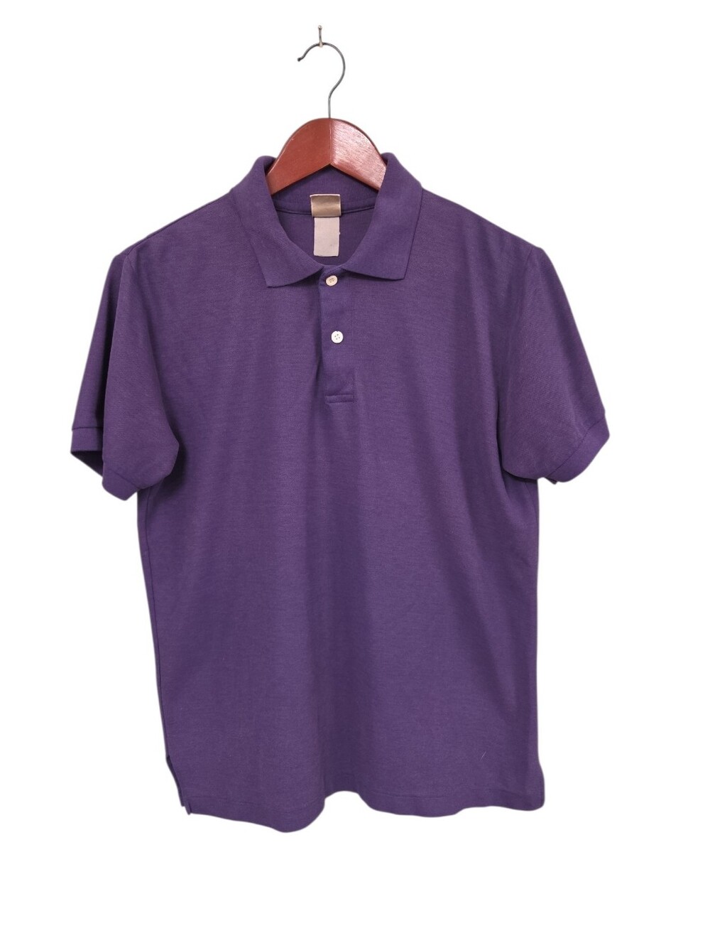 Vintage Levi's Purple Polo Mens Size Medium Preppy Retro 70s Logo‎ Sleeve